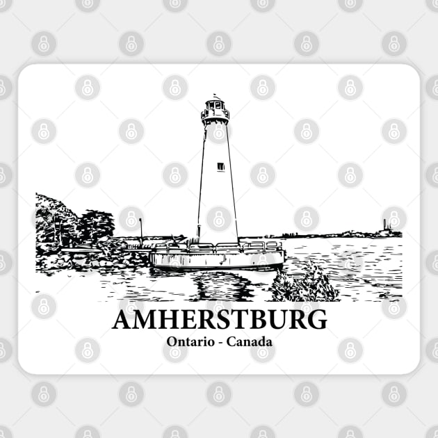 Amherstburg - Ontario Magnet by Lakeric
